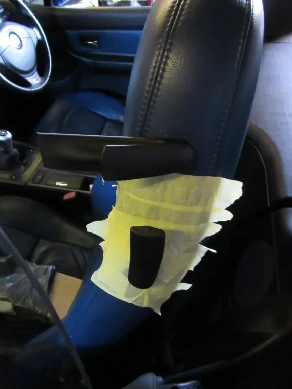 Z3 Broken seatbelt guide repair