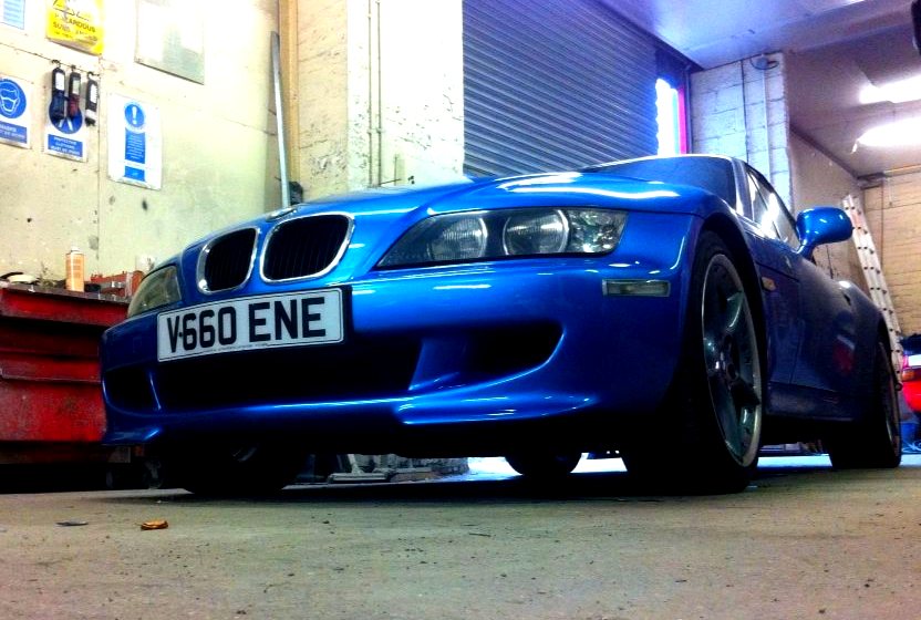 M bumper fitted